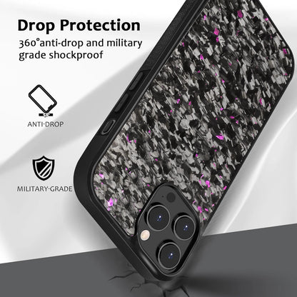 Forged Carbon Fiber Case Wireless Charge